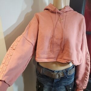 Adidas Cropped Hoodie